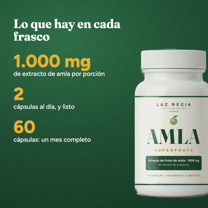 Lo que hay en cada frasco de AMLA