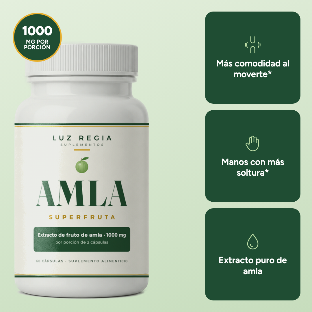 AMLA de Luz Regia, 1000 mg por porción