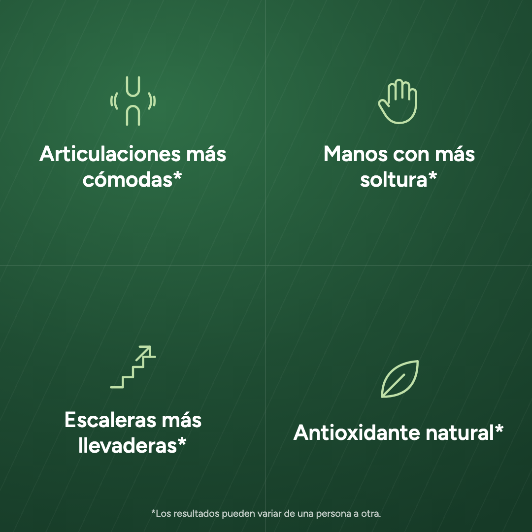 Beneficios de AMLA para articulaciones y manos