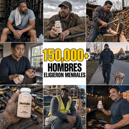 Menrales® — 100 minerales que tu comida ya no tiene