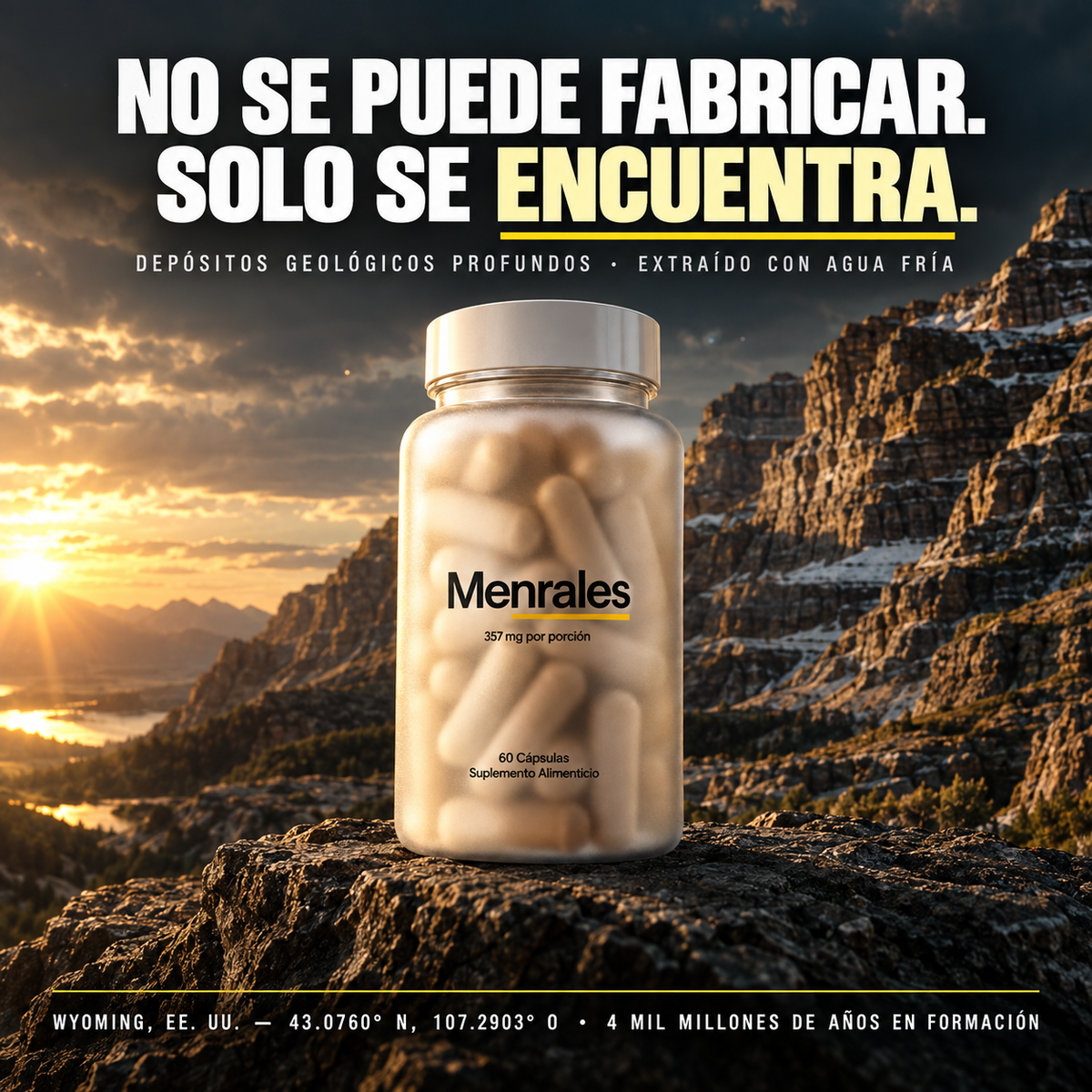 Menrales® — 100 minerales que tu comida ya no tiene
