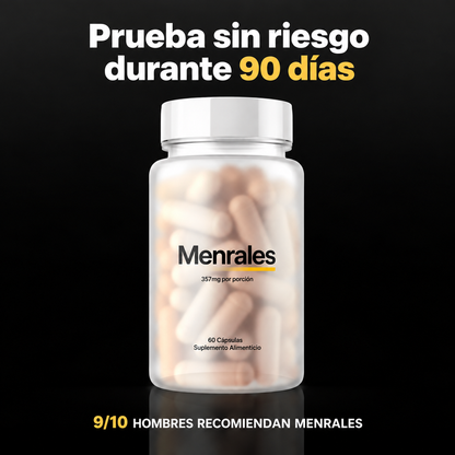 Menrales · prueba sin riesgo 90 días