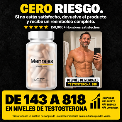 Menrales · cero riesgo