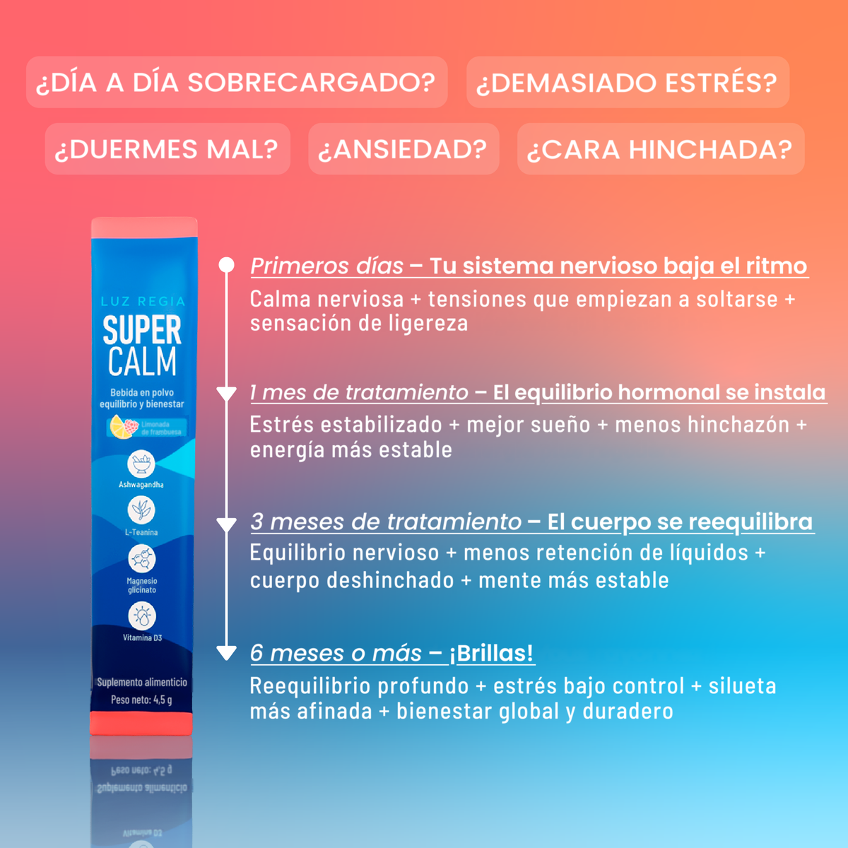 Tu transformación con SuperCalm