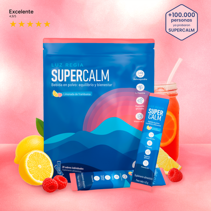 SuperCalm Limonada de frambuesa