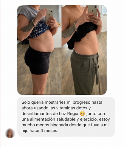 Detox + Desinflama — Agiliza el Sistema Linfático · 60 tabletas (1 mes)